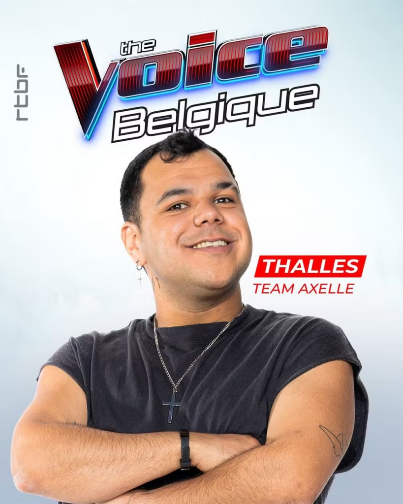 Cantor de Duque de Caxias faz sucesso no The voice Bélgica