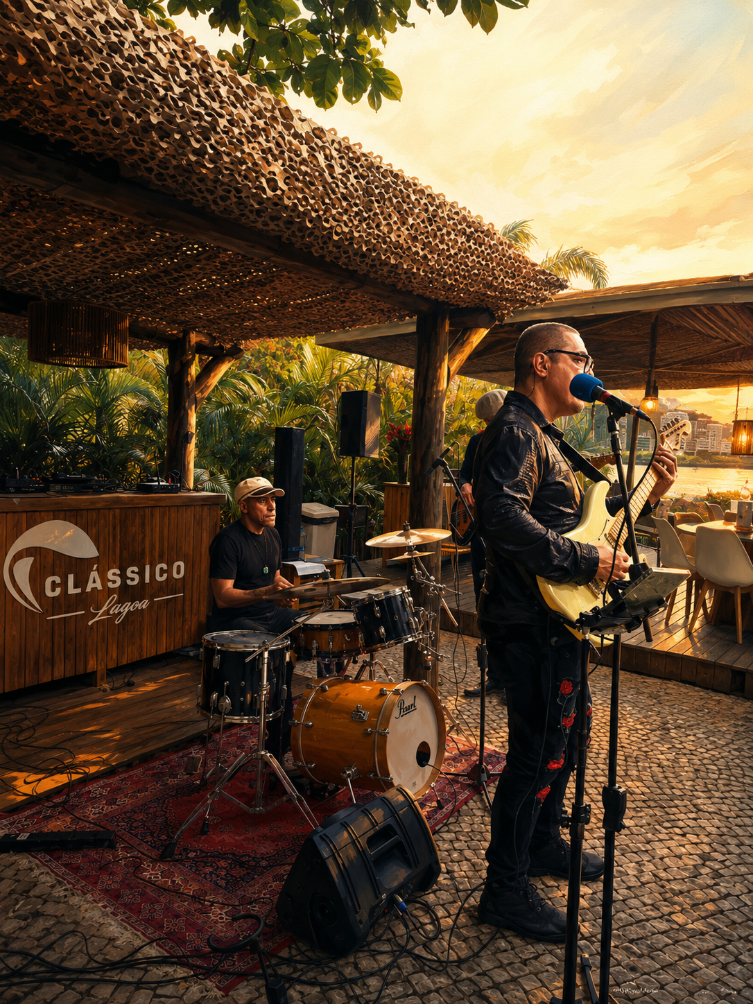 Cantor Voz e Violão em Copacabana, Música Ao Vivo