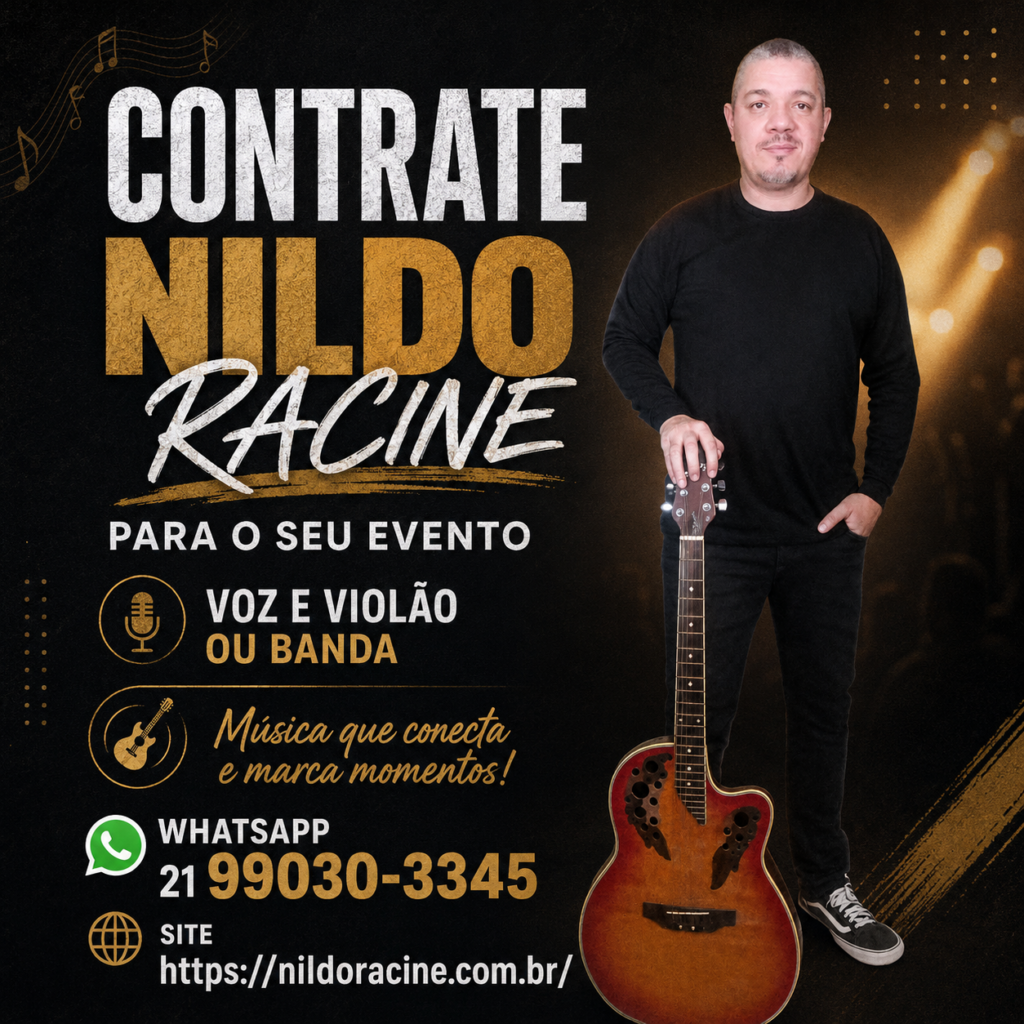 Cantor Voz e Violão em Copacabana, Música Ao Vivo