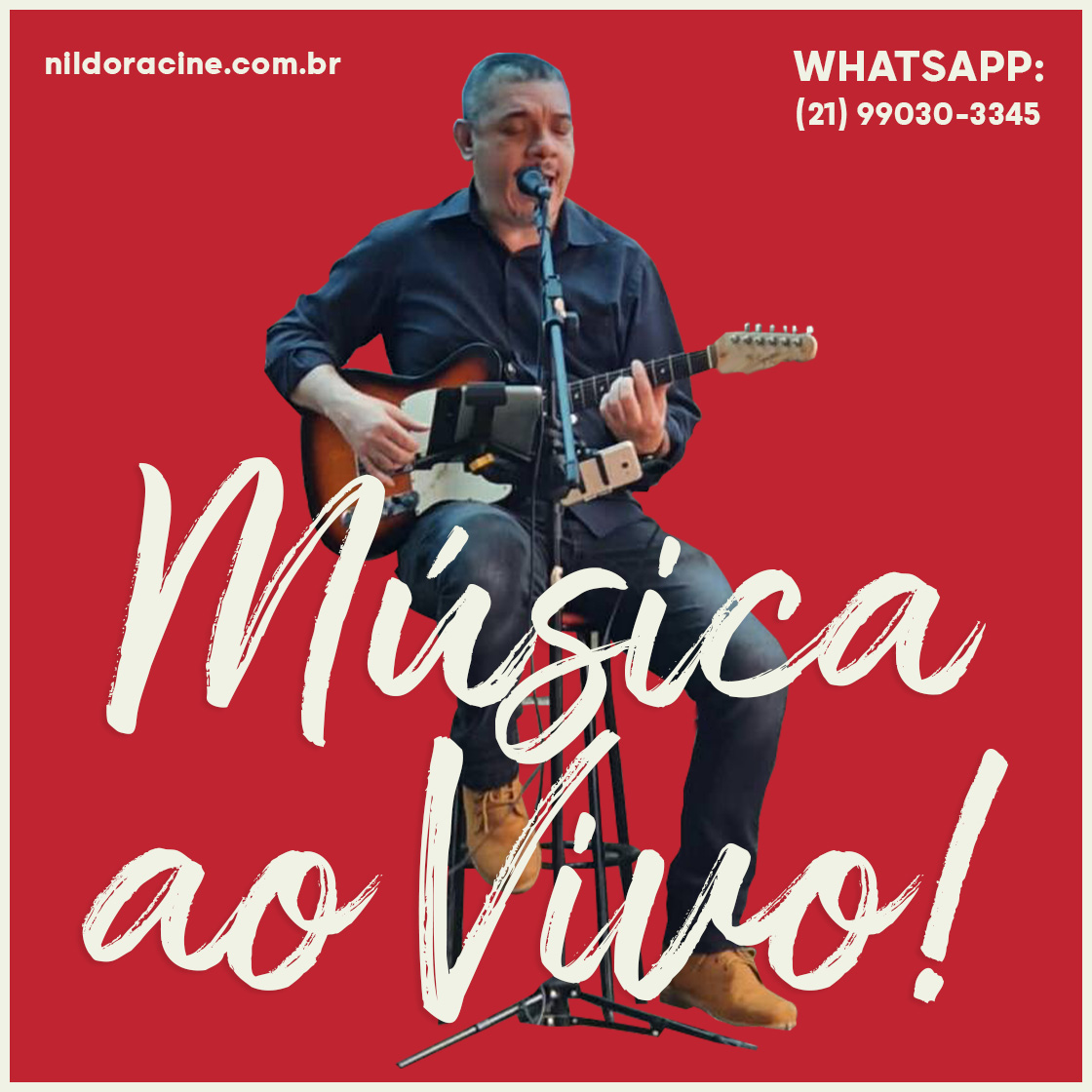 Cantor Voz e Violão em Ipanema Zona Sul RJ – Música Ao Vivo